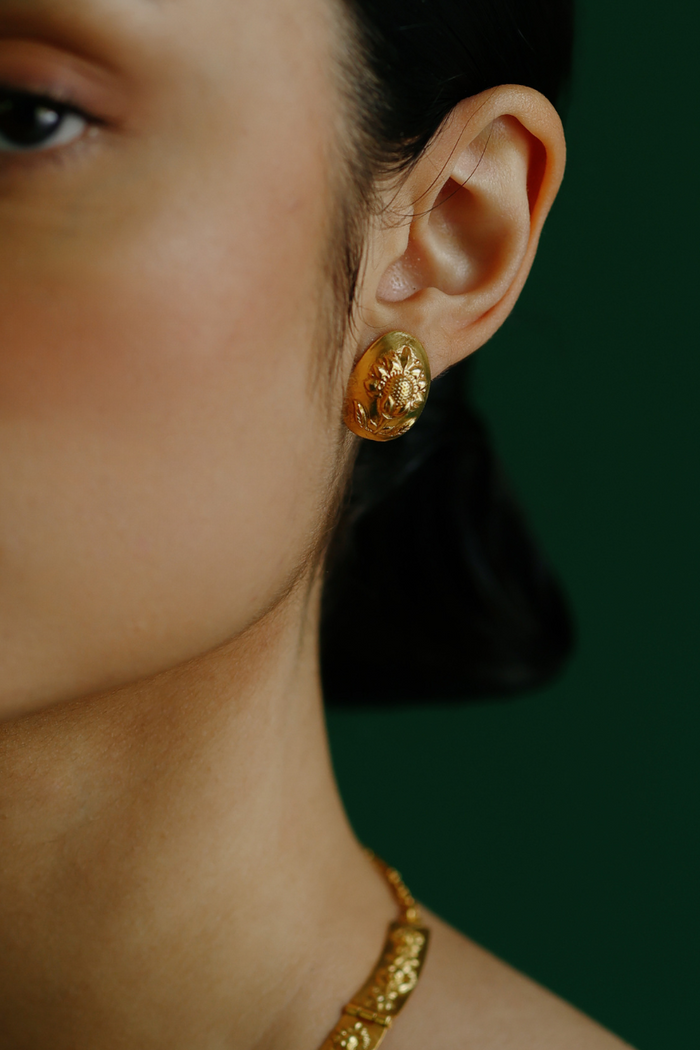 Aureate Nugget Earrings