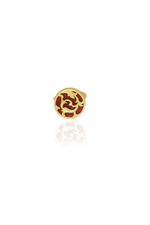 Garnet Rocialle Disc Ring