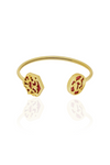 Garnet Rocialle Cuff Bracelet