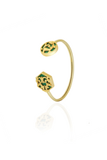 Green Rocialle Cuff Bracelet