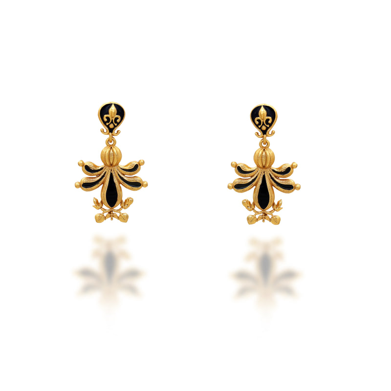 Baroque Bee Earrings