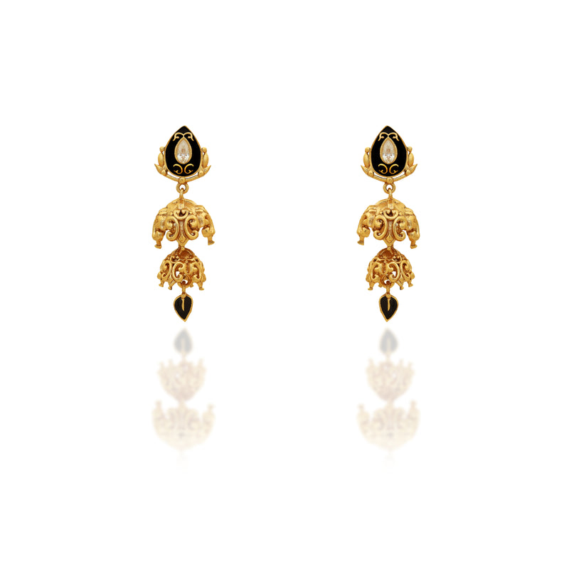 Baroque Ball Jhumkis