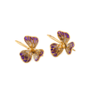 AMETHYST FIORE EARRINGS-Melrosia,UK,USA