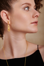 Acanthus Earrings-Studio Melrosia,Uk,USA