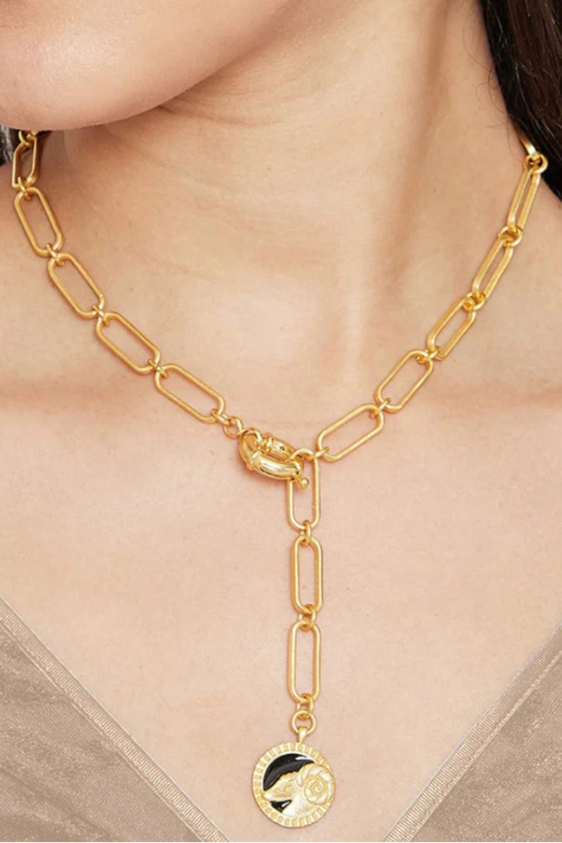 Aries Zodiac Necklace - Melrosia - UK - USA