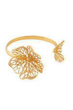 Gold Blossom Cuff