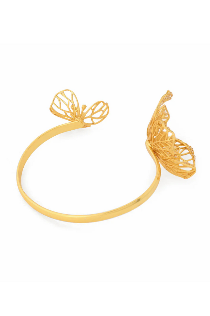 Gold Blossom Cuff