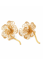 Gold Blossom Earrings