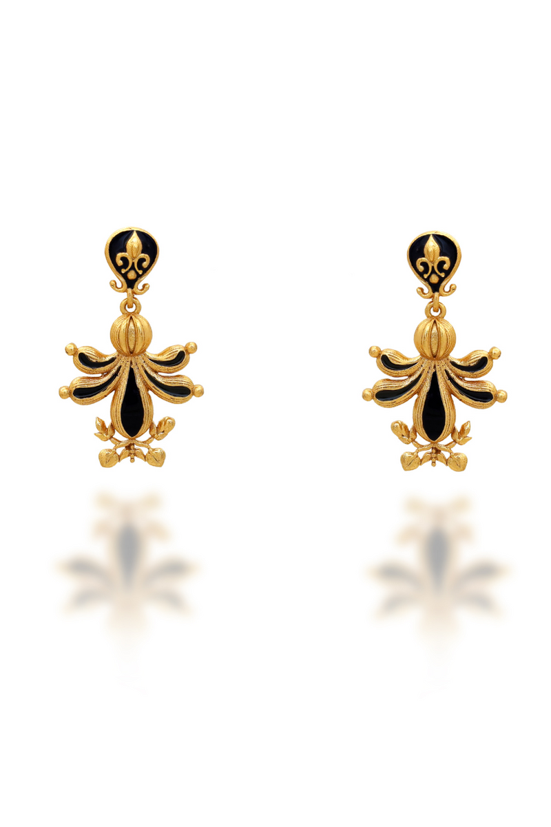 Baroque Bee Earrings