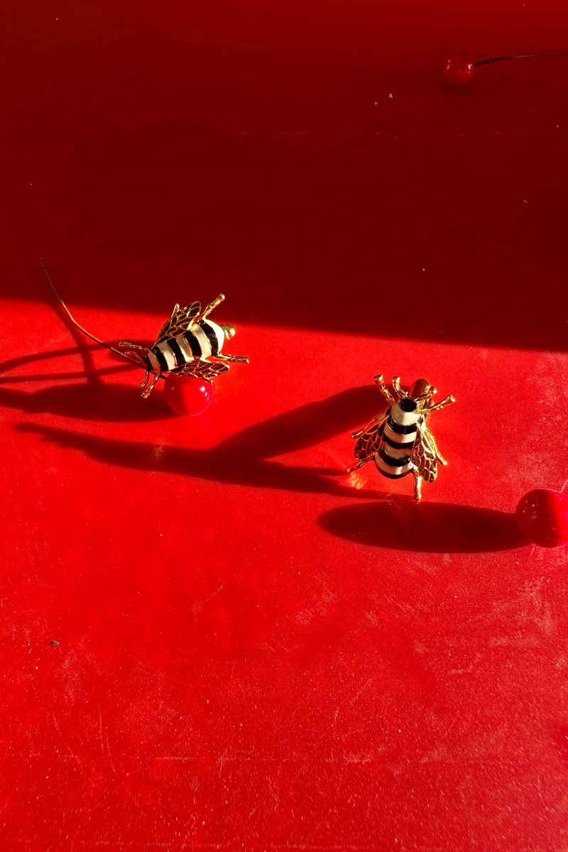 Bee Enamel Cufflinks