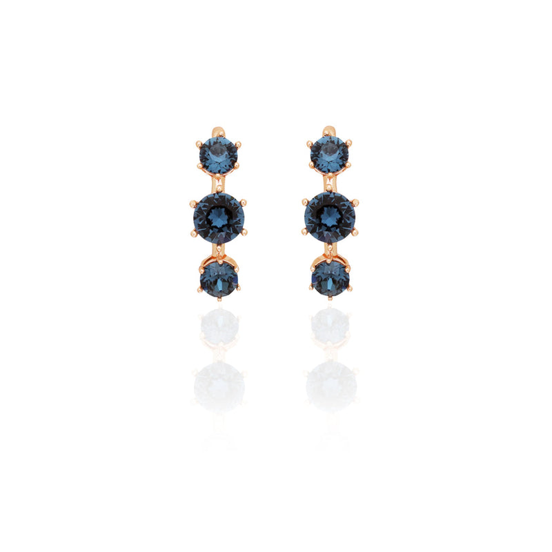 Blue Earrings-Melrosia,UK,USA