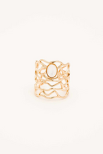 MOP Openwork Ring