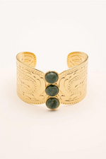 Buy-New-Design-Green-Jasper-Celeste-Cuff-Uk,USA