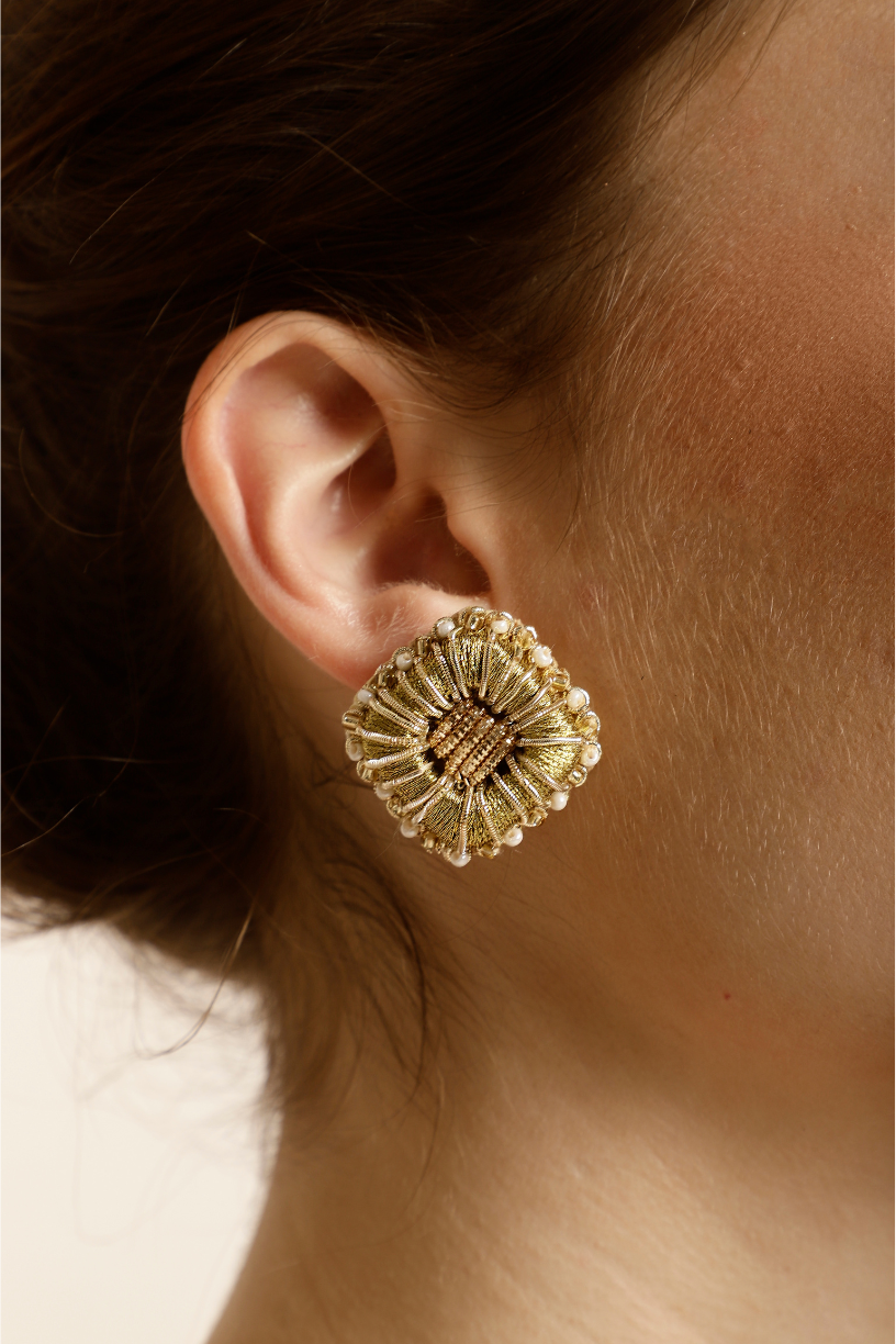 New-Collection-Online-Embroidered-Stud-Earrings-Uk,Spain