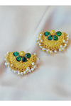 Chaand Green Studs 3 - Melrosia - UK - USA