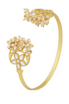Chaand Floral cuff Bracelet