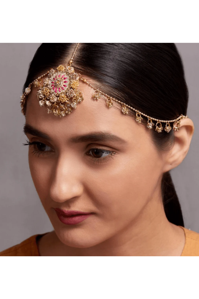 Delicate Maatha Patti Front - Melrosia - UK - USA