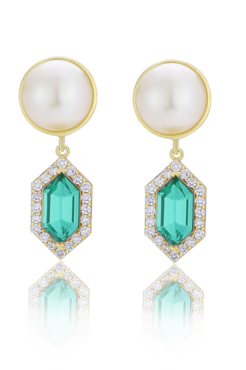 Drop Earrings-Melrosia,UK,France