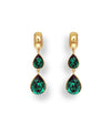 Emerald Drop Earrings_Melrosia_UK_USA