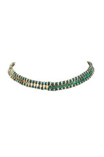 Emerald Queen Enamel  Bracelet