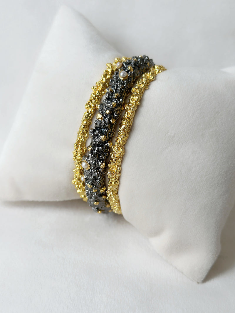 Black Meteorite Bangle