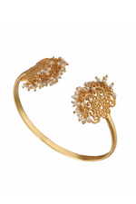 Filigree Pearl Open Bracelet Top - Melrosia - UK - USA