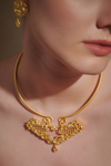 Floral Finesse Treasure Necklace-Studio Melrosia,Uk,france