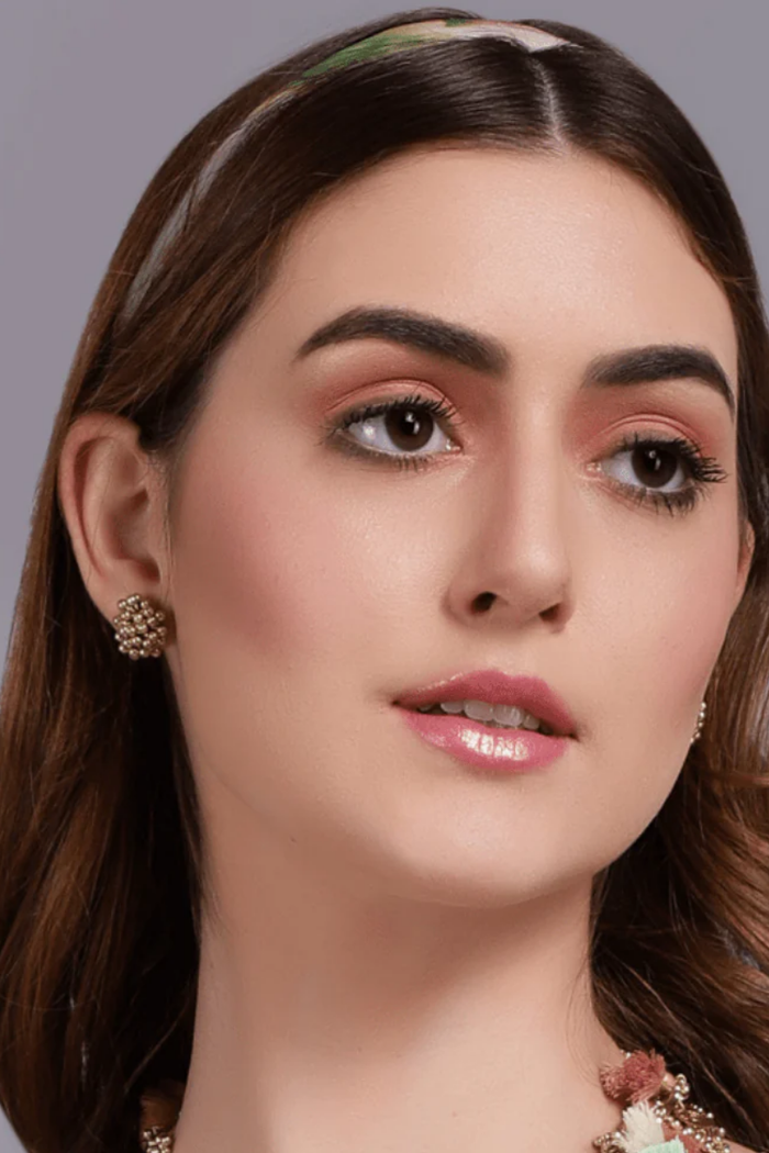 Gold Dot Stud Earrings - Melrosia - UK - USA