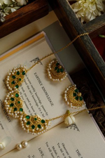 Green Chaand Studs - Melrosia - UK - USA