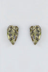 Green Leaf Earrings-Melrosia,UK,USA