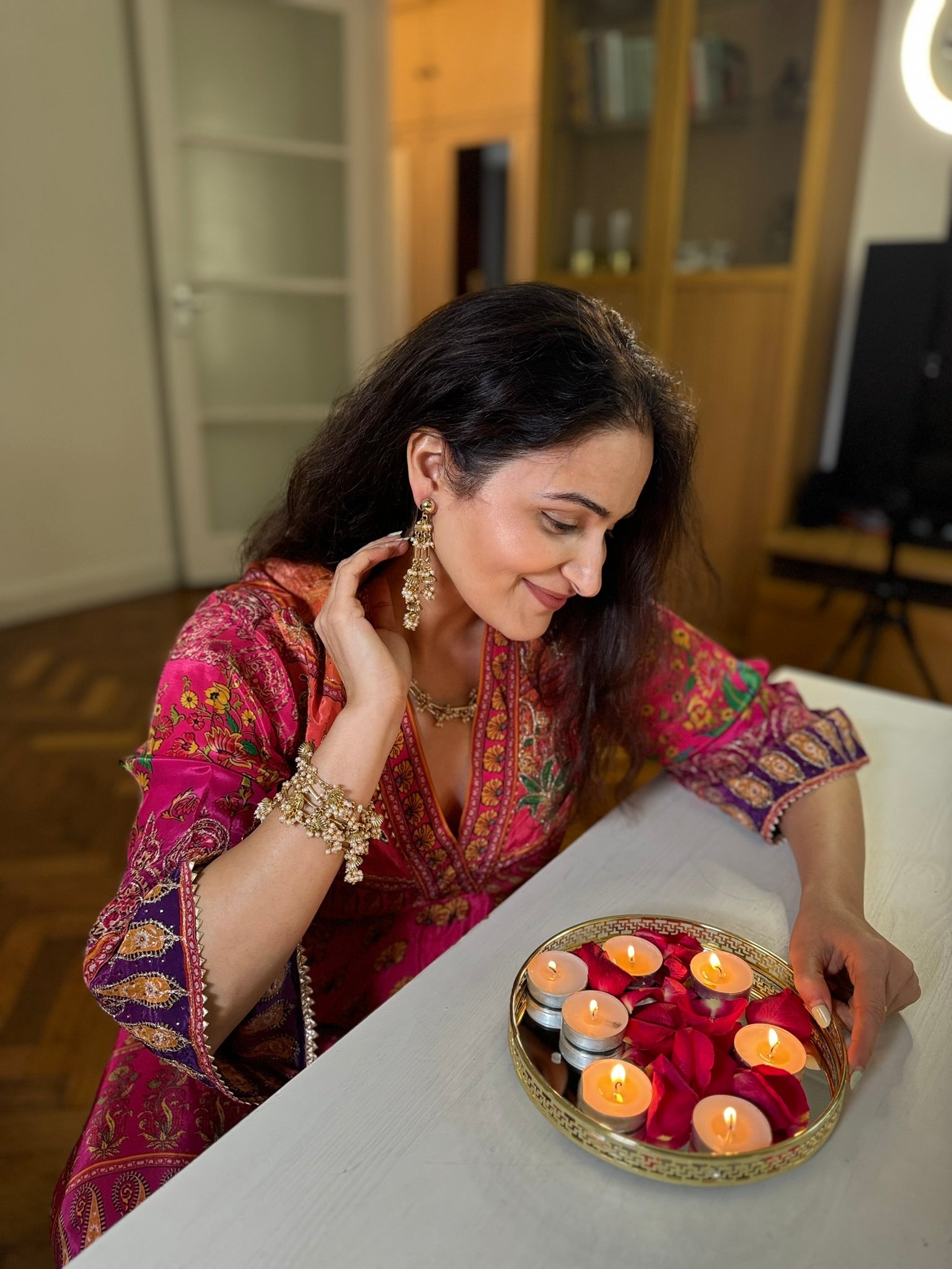 Lotus Pendant Necklace