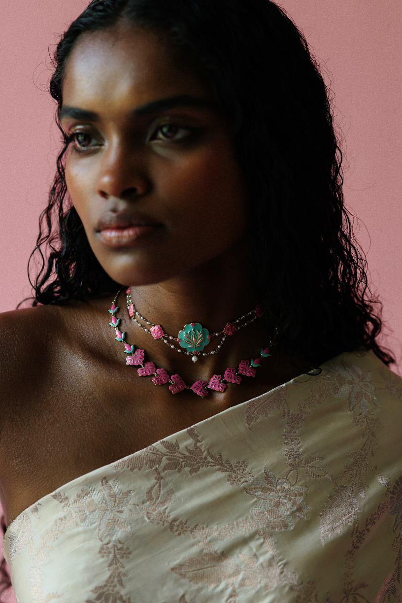 Jaipur Bloom Choker - Melrosia - UK - US