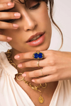 Lapis lazuli Ring-Melrosia,Uk,USA