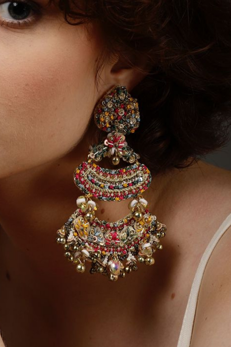 Buy-New-Design-Multi-Layered-Earrings-Uk,SPain