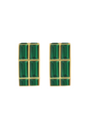 Latest-Collection-Design-Baguette-Emerald-Hoops-UK,USA