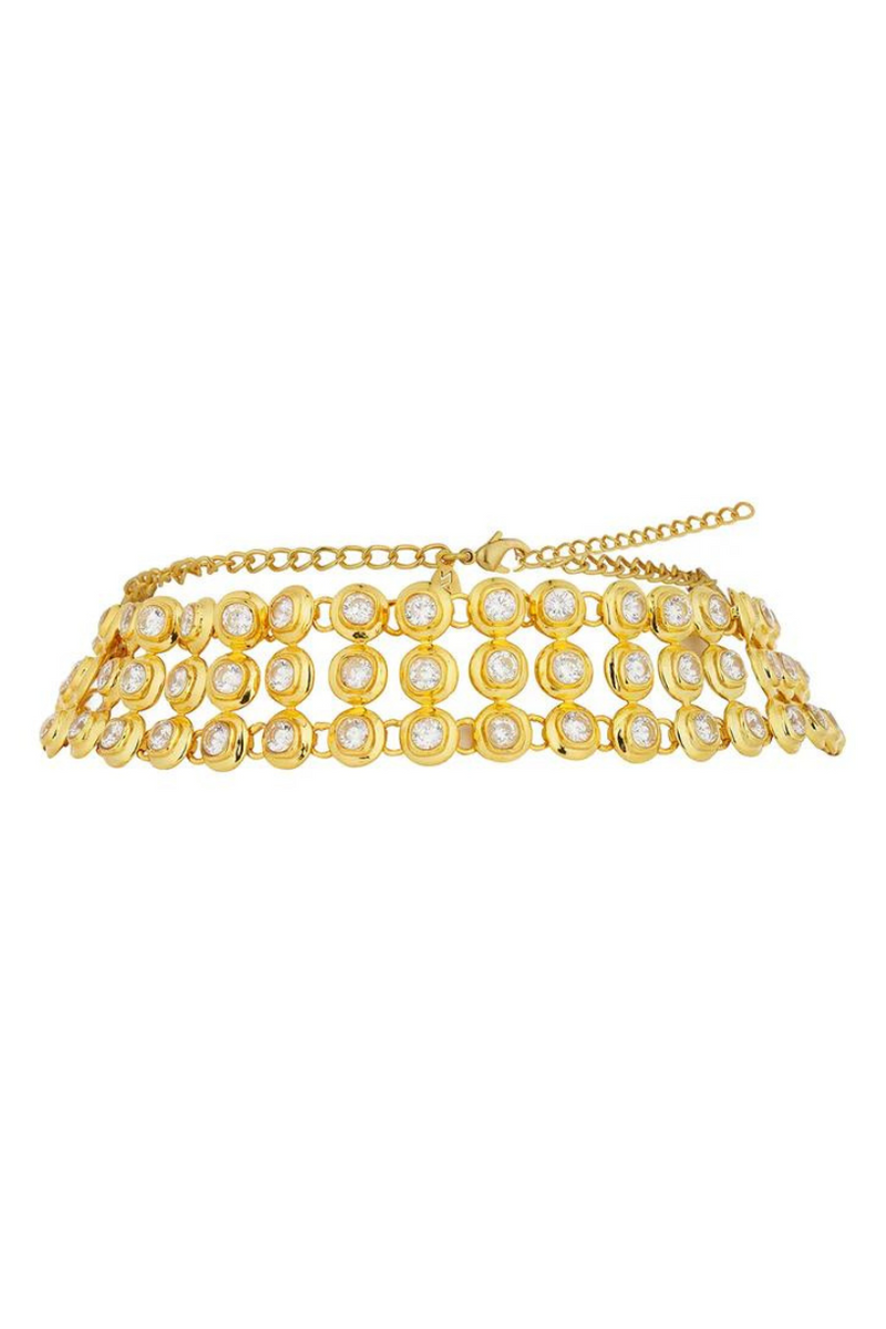 Glitz Crystal Statement Necklace