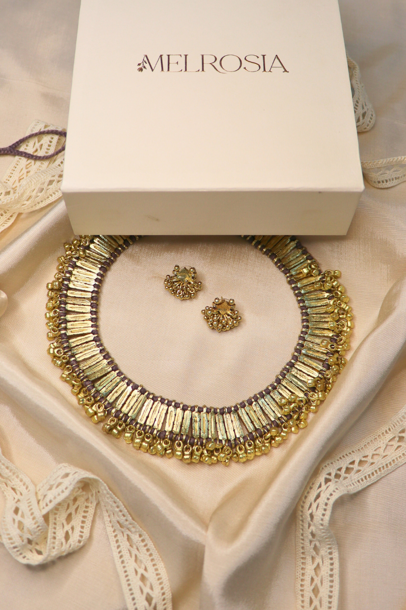      Buy-Online-Design-Gold-Ghungroo-Necklace-Set-uk,USA