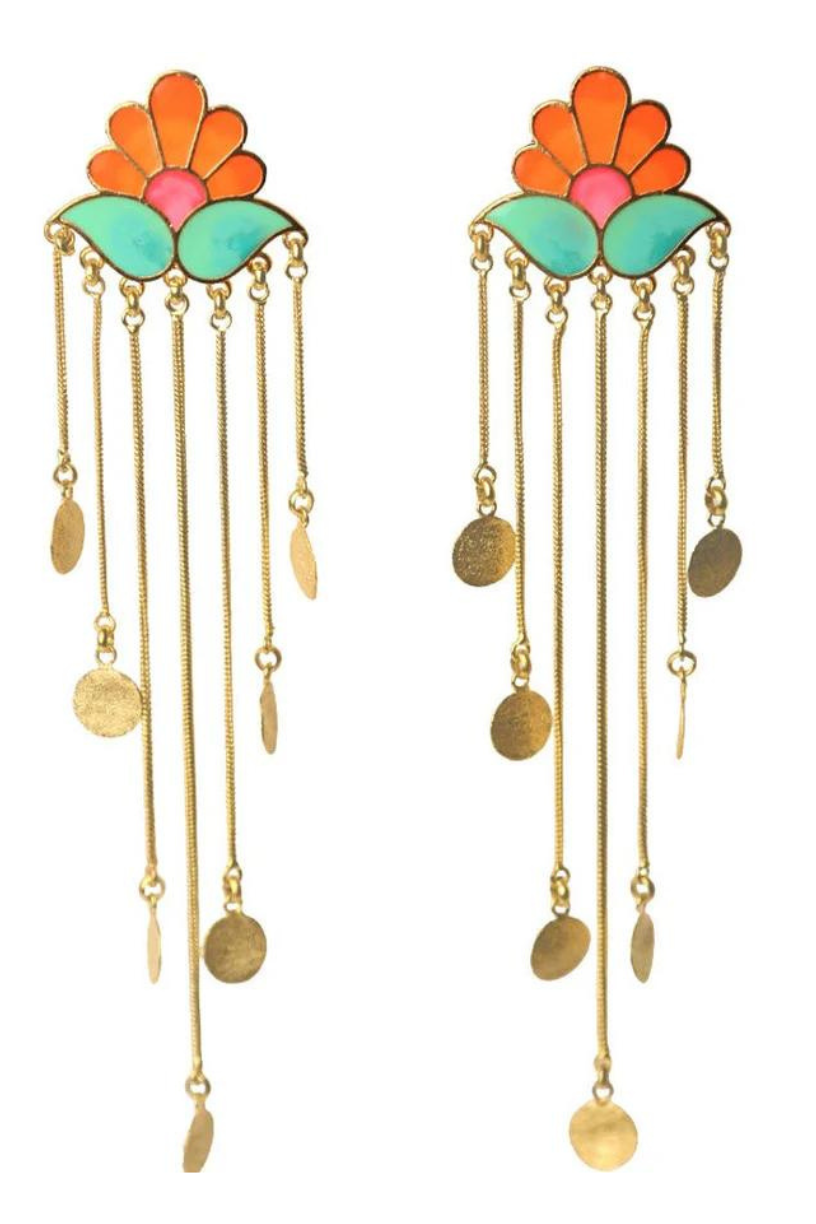 Buy-New-Design-Paradise-Floral-Earrings-Uk,Spain
