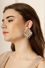     Latest-Online-Collection-Floral-Earrings-UK,France