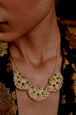 Majestic Chaand Green Pearl Necklace - Melrosia - UK - USA