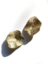 Midi Shroom Gold Stud Earrings-Melrosia,Uk,USA