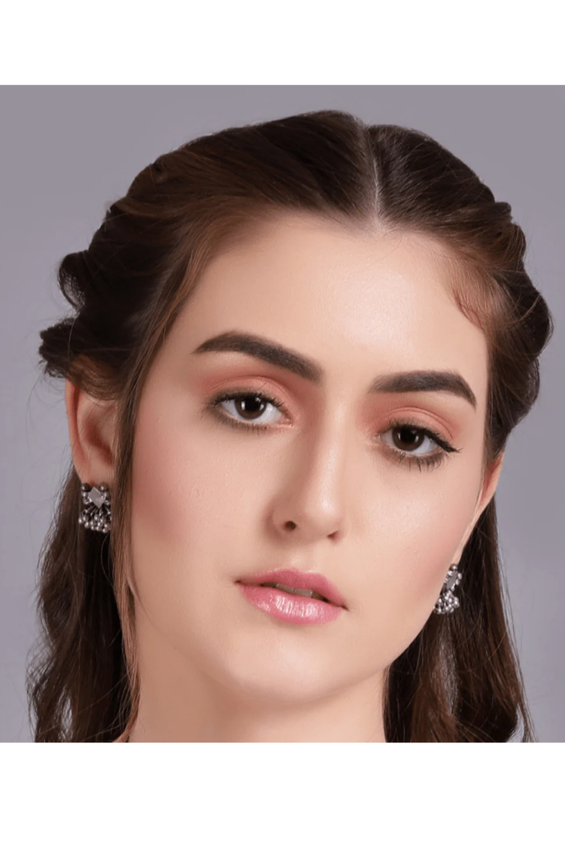 Mini Silver Drop Earrings 1 - Melrosia - UK - USA