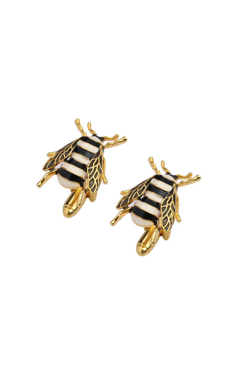 New-Design-Bee-Cufflinks-UK,USA