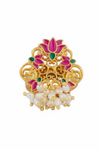 Pink Lotus Adjustable Ring Top - Melrosia - UK - USA
