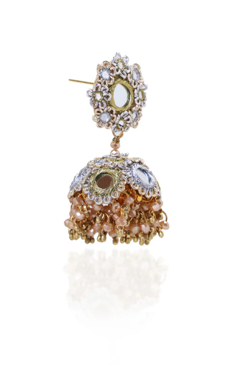 Small Mirror Jhumki 1 - Melrosia - UK - USA