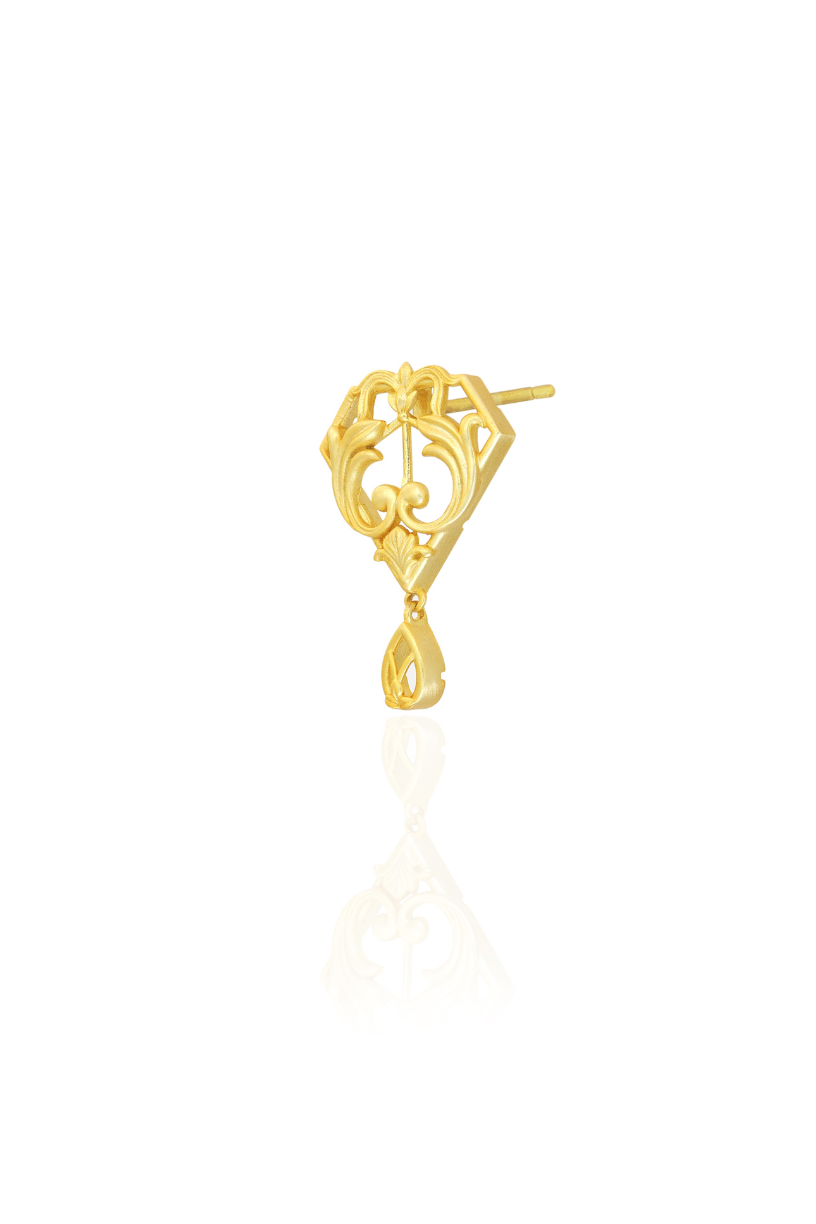 Filigree Finesse Earrings-Studio Melrosia,Uk,Paris