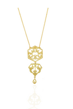 Filigree Finesse Long Necklace