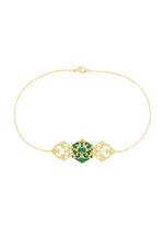 Green Filigree Finesse Choker