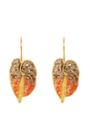 Anthurium Dangle Earrings