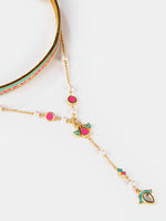 Colourful Layered Necklace-Melrosia- New York-London